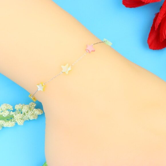 Elegant Handmade Anklet – Perfect for Women & Girls | Ideal Gift Option,DYC1154 - Picture 3 of 7
